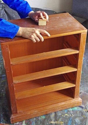 How to Refinish a Dresser - Sanding Dresser Refinish, Diy Muebles Ideas, Painting Wooden Furniture, Wooden Dresser, At Home Furniture Store, Furniture Refinishing, Furniture Rehab, Furniture Repair, Furniture Restoration