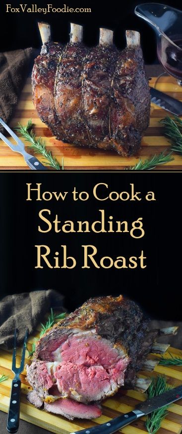 Bone In Rib Roast, Beef Rib Roast, Prime Rib Roast Recipe, Ribeye Roast, Cooking Prime Rib, Rib Roast Recipe, Standing Rib Roast, Prime Rib Recipe, Prime Rib Roast