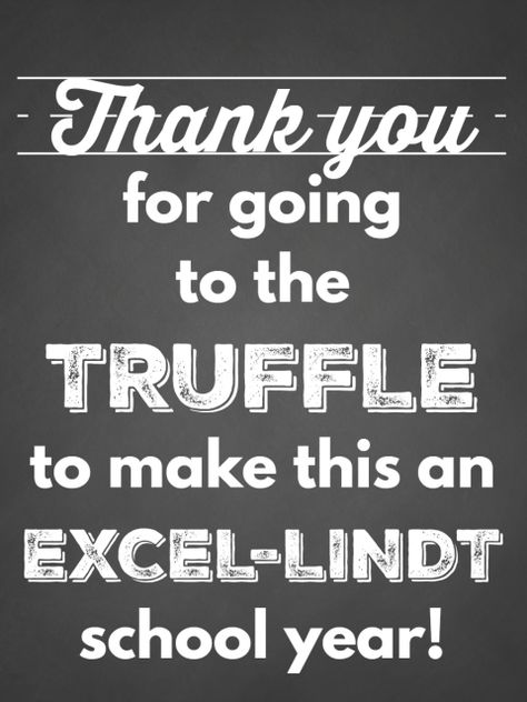 Lindt Truffles Teacher Appreciation Gift with Free Printable Gift Tag Chocolate Teacher Gift, Free Teacher Appreciation Gifts, Volunteer Quotes, Lindt Truffles, Diy Teacher Christmas Gifts, Cheap Teacher Gifts, Teacher Appreciation Quotes, Chocolate Quotes, Teacher Gift Printables