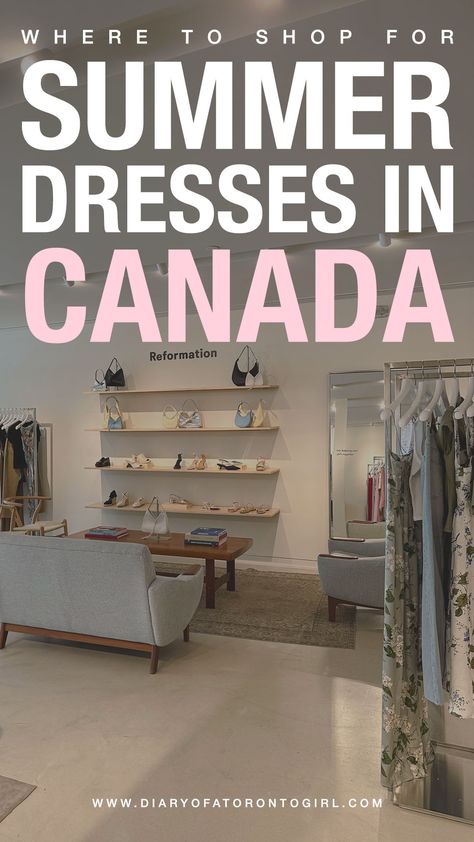 Where to Buy Cute Summer Dresses in Canada (2023) Canada Fashion Summer, Canada Summer Outfits, Trendy Summer Dresses, Preppy Clothing Brands, Guess Clothing, Canada Summer, Best Places To Shop, Trendy Dresses Summer, Canada Fashion