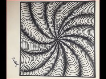 How to draw Spiral Zentangle Patterns For Doodling, Doodle Patterns, , Mandala Patterns, Doodle 2018 - YouTube Spiral Zentangle, Doodle Art Patterns, Patterns Doodle, Patterns Mandala, Doodle Art For Beginners, Arte Doodle, Zentangle Artwork, Mandala Patterns, Drawing Sheet