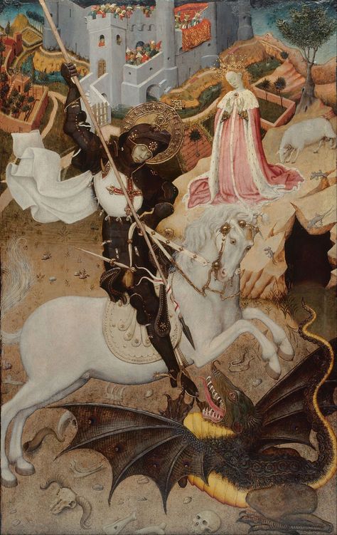 Why Dragons Dominated the Landscape of Medieval Monsters | History | Smithsonian Magazine Saint George And The Dragon, Winslow Homer, Marc Chagall, Diego Rivera, Edgar Degas, Art Institute Of Chicago, Saint George, Medieval Art, The Dragon