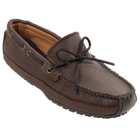 PRICES MAY VARY. 2-piece stitched on outsole Genuine handsewn classic styles made from soft supple, genuine Moosehide Leather lined with heel-to-toe fully padded insole Rugged Moccasins With Stitched Sole, Rugged Moccasins With Stitched Sole And Round Toe, Rugged Moccasins With Stitched Sole And Moc Toe, Outdoor Moc Toe Moccasins With Stitched Sole, Outdoor Moccasins With Stitched Sole, Brown Moccasins With Leather Footbed For Outdoor, Rugged Brown Moccasins With Leather Footbed, Rugged Moccasins With Round Toe And Rubber Sole, Rugged Brown Moccasins With Stitched Sole