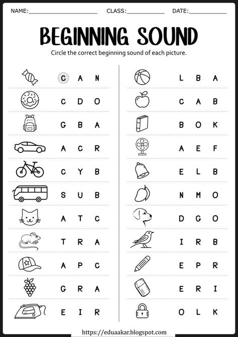 Sight Words Worksheets Kindergarten, Fun Homeschool Activities Kindergarten, Rozpoznawanie Liter, Thai Alphabet, Materi Bahasa Inggris, Matter Worksheets, Beginning Sounds Worksheets, Summer Worksheets, Kindergarten Phonics Worksheets