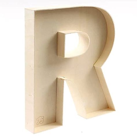 PRICES MAY VARY. height 22cm (8.7 inches), depth 2.5cm (1 inch) Letter: R (freestanding wooden letters) material: plywood Wooden fillable letters are popular for Christmas, birthday or even Halloween, great to fill with sweets, chocolates, felt ball, pom poms or flowers and then keep the letter afterward. They are great for home or party decorative, easy to be color painted or embellished, also excellent gifts to the loved one We are able to make any Font and Szie at your request, if the letter Large Letters Cricut, Restoration Hardware Boy Room With Letter, Letters Shelf, Fillable Letters, Birthday Dog Treats, Wooden Alphabet Letters, Letter Designs, Free Standing Letters, Statement Decor