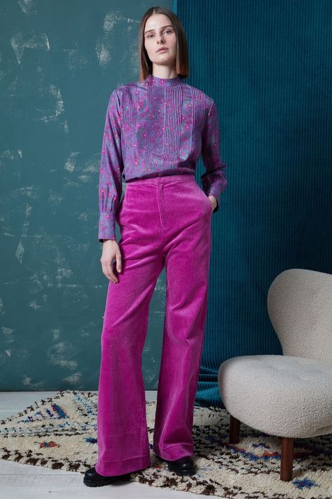 Cool Winter, Apiece Apart, Pink Pants, 가을 패션, Fashion Show Collection, Colourful Outfits, Looks Style, Fall Winter Outfits, Autumn Winter Fashion