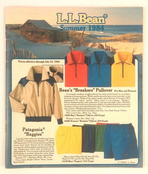 Ll Bean Catalog, Outdoor Magazine, Summer Study, Ivy League Style, Vintage Ll Bean, Vintage Patagonia, Vintage Camping, Clothing Catalog, Camping Outfits