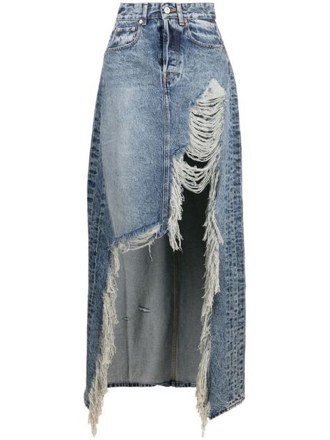 Ropa Upcycling, Moda Denim, Mode Zara, Denim Maxi, Denim Maxi Skirt, Jeans Rock, Denim Details, Lookbook Outfits, Denim Fashion