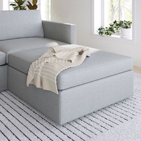 Light grey couch styling