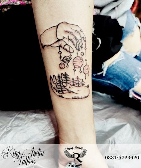 Heaven And Earth Tattoo, Earth Tattoo, Heaven And Earth, Heaven On Earth, Tattoos