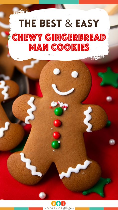 Best Gingerbread Man Cookie Recipe, Large Gingerbread Man Cookie, Best Ginger Bread Cookies, Ginger Beard Cookie, Go Gerbread Cookies, Soft Gingerbread Man Cookies, Gingerbread Man Recipe Easy, Decorated Gingerbread Cookies Ideas, Gingerbread Men Cookies Recipe