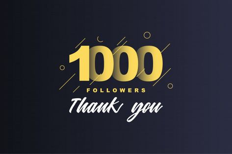 1000 followers thank you Premium Vector | Premium Vector #Freepik #vector #marketing #celebration #number #web 1000 Tiktok Followers, 1000 Followers Thank You, 1000 Followers Thank You Instagram, 1k Followers Thank You, 1000 Followers Instagram, 1000 Number, 1k Followers Background Editing, 2048x1152 Wallpapers, Social Media Icons Free