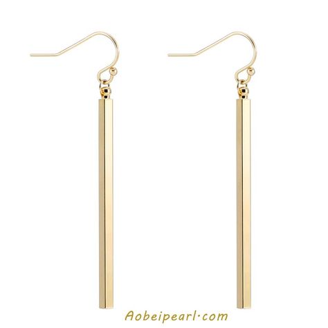 Gold Bar Earrings,Bar Dangle Earrings,Dainty Skinny Bar Earrings,18K Gold Stick Earrings,Minimalist Bar Earrings,Christmas Gift. Long Bar Earrings, Keshi Pearl Earrings, Minimalist Bar, Gold Bar Earrings, Stick Earrings, Minimal Earrings, Baroque Pearl Earrings, Spike Earrings, Moon Pendant Necklace