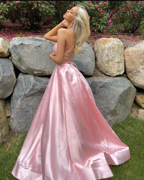 Pink Satin Prom Dress Ball Gowns, Prom Dresses Long Elegant Silk, Big Pink Prom Dress, Barbie Pink Dress Gowns, Ballgown Prom Dress Pink, Pink Graduation Dress Long, Light Pink Satin Prom Dress, Silk Pink Prom Dress, Pink Silk Ball Gown