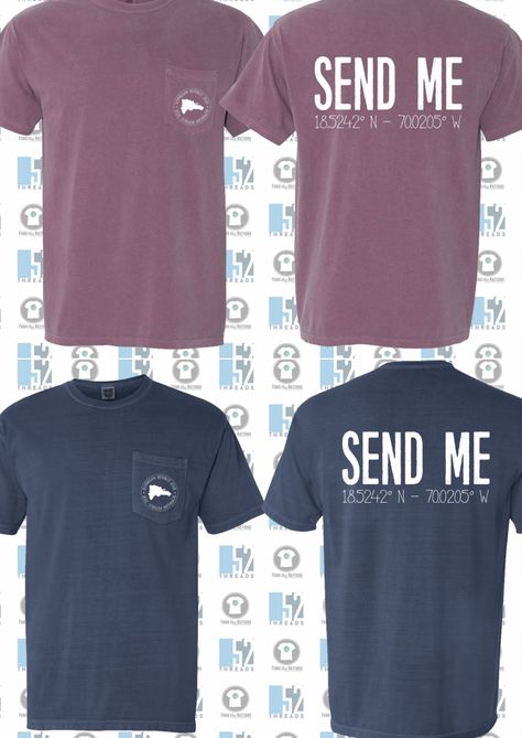 selling t-shirts as fundraiser for mission trip Fundraising Tshirt Ideas, Fundraising Shirt Ideas Design, Mission Shirt Ideas, Mission Trip Tshirt Ideas, Trip Shirts Ideas, Mexico Tshirts, Mission Trip Tshirt, Mission Trip Shirts Design, Mission Trip Fundraising Ideas