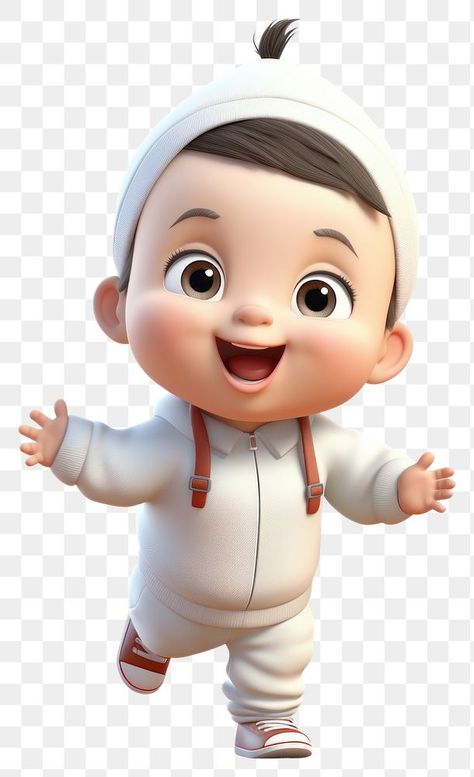 Chibi Boy Cute, Baby Boy Cartoon, Chibi Boy, Baby Illustration, Cartoon Toys, Baby Images, Baby Cartoon, 3d Rendering