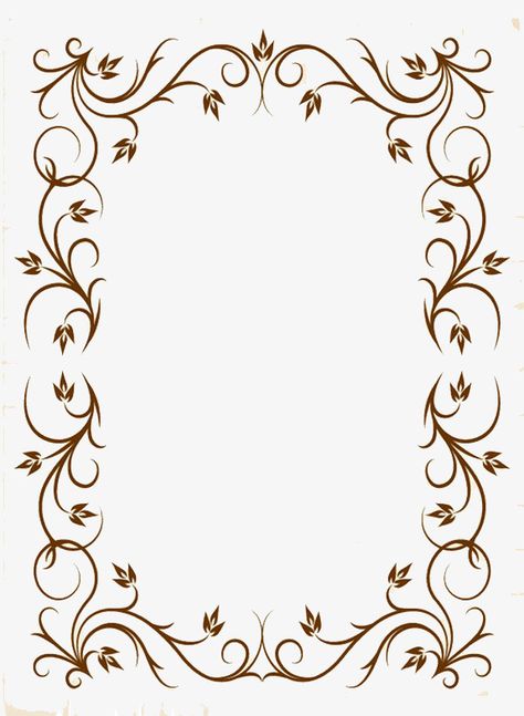 Classical Border Design, Elegant Borders And Frames, Luxury Border Design, Decorative Frames Border, Elegant Frame Design, Elegant Border Design, राधा कृष्ण वॉलपेपर, Seni Arab, Frames Png