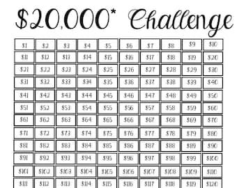 100 A Week Savings, 200000 Savings Challenge, 20000 Biweekly Savings Plan, 52 Week Money Saving Challenge Biweekly, 20 000 Savings Plan 52 Weeks, Free Saving Challenge Printable, Save 20000 In A Year Plan, 20000 Savings Challenge Biweekly, 20 000 Savings Plan