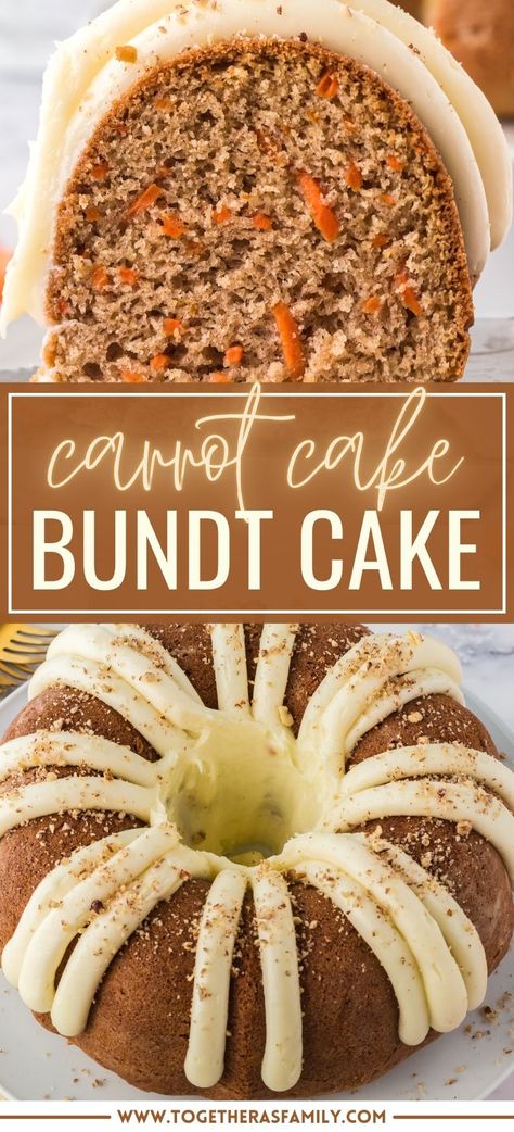 Bundt Cake Recipes Carrot, Nothing Bundt Carrot Cakes Recipe Copycat, Bundt Pan Carrot Cake, Carrot Cake Bundt Cakes, Bundt Carrot Cake Recipes Easy, Copycat Nothing Bundt Cake Carrot Cake, King Arthur Carrot Cake Recipe, Carrot Cake In A Bundt Pan, Best Carrot Bundt Cake Recipe