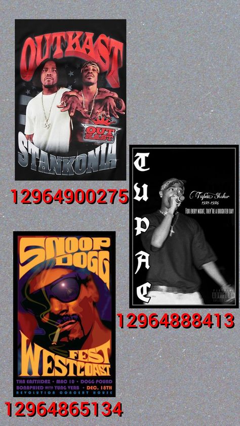 Bloxburg Picture Codes Eminem, Bloxburg Music Room Decals, Album Cover Wall Decor Bloxburg, Decals Bloxburg Pictures, Bloxburg Decals Codes Wallpaper Red, Youtube Play Button Decal Bloxburg, Decal Codes For Bloxburg Kaws, Poster Roblox Code, Kanye West Bloxburg Code