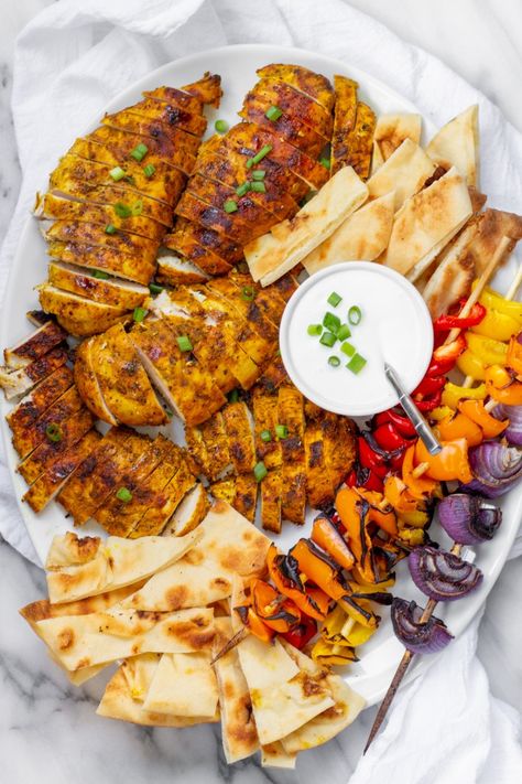 Chicken Platter Ideas, Scratch Spaghetti Sauce, Spaghetti Sauce From Fresh Tomatoes, Spaghetti Sauce With Meatballs, Spaghetti Sauce Homemade, Spaghetti Sauce And Meatballs, Shawarma Platter, Spaghetti Sauce With Fresh Tomatoes, Grilled Chicken Shawarma