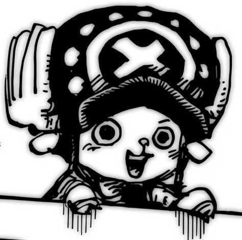 Chopper Manga Icon, Chopper Manga, Chopper Icon, One Piece Chopper, Black And White One Piece, Tony Tony Chopper, Tony Chopper, Batman Artwork, Live Wallpaper Iphone