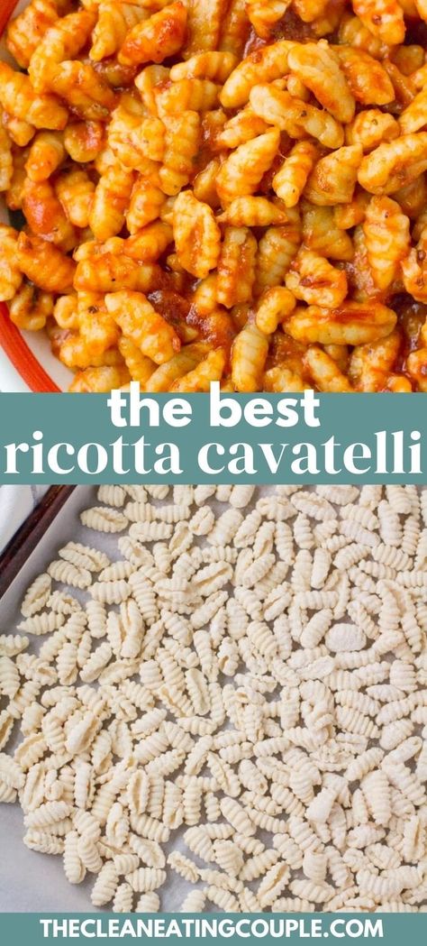 Homemade Cavatelli How To Make, Ricotta Cavatelli Pasta Recipe, Ricotta Cavatelli Recipe, Cavatelli Pasta Recipe, Best Homemade Pasta, Homemade Cavatelli, Pasta Handmade, Cavatelli Recipe, Cavatelli Pasta