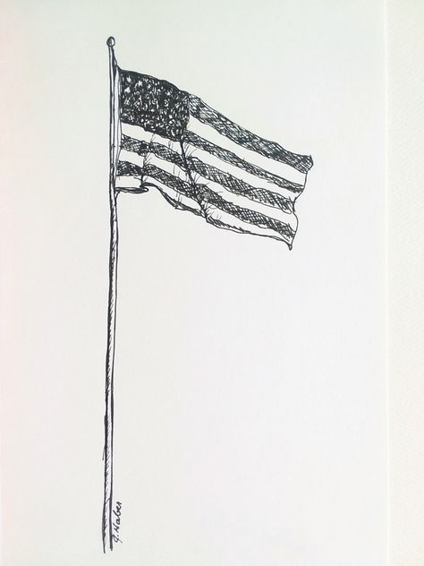 I completed this ink drawing at the NH Deerfield fair: American Flag Drawing, Original Pen and Ink Artwork, Still Life drawing, 5x8 https://etsy.me/3IJAxoS #black #white #unframed #patrioticflags #vertical #americanflag #flagdrawing #originaldrawing #originalpenandink American Flag Drawing, Canva Project, Flag Drawing, Palm Tree Wall Art, Art Sketches Pencil, Ink Artwork, Patriotic Flag, Still Life Drawing, Ocean Wall Art