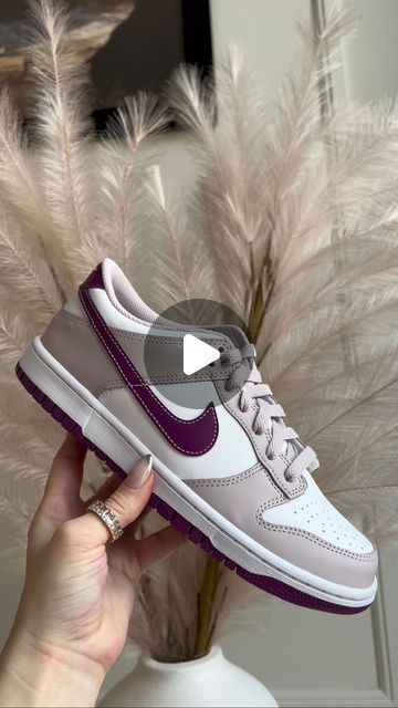 SneakHers™ Canada ❀ Female Focused on Instagram: "tag your sneaker bestie 🤭👟🍇 details ↓

💜 Dunk Low Light Plum 💜 

These cute shoes are now available on our site 🙈 Silver & Gold anklets also available!! Add a pop of purple to any outfit this spring with the most recent (purple) sneaker release ☁️🌸✨ shipping to USA, Canada, Australia, New Zealand, and parts of Europe! xo 

outfit inspiration, outfit inspo, spring style, street style, effortless chic, outfit ideas, fashion inspiration fall, outfit

#sneakers #Jordans #purpledunks #dunks #pinkjordans #hotpink #unboxing #purpleoutfits #sneakerunboxing #neutrals #trend #jordanlow #fashionaesthetic #sneakersforher #sneakergirl #sneakerinspo #goldanklet #perfectshoes #neutralshoes #pinksneakers #prettysneakers #sneakersforher #purplesneake Fall Outfit Sneakers, Purple Sneaker, Pink Jordans, Pretty Sneakers, Jordan Low, Outfit Sneakers, Outfit Inspo Spring, Sneakers Jordans, Chic Outfit Ideas