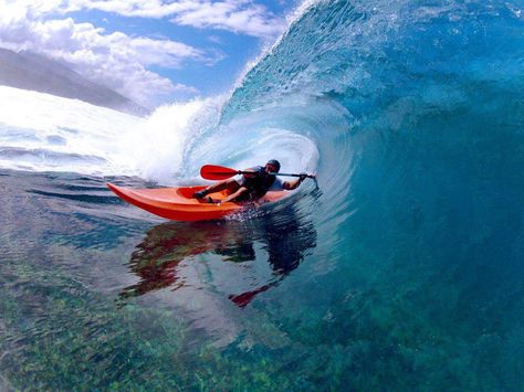 Epic #water #ocean #surfing #kayak #gopro Extreme Kayaking, Surf Kayak, Kayak Camping, Kayak Paddle, Kuantan, Whitewater Kayaking, Sea Kayaking, Water Sport, Canoe And Kayak