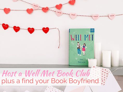 Host a Well Met Book Club Book Club Ideas Hosting, Start A Book Club, Literary Food, Book Club Snacks, Start A Book, Book Club List, Starting A Book, Celebrity Books, Romantic Love Song