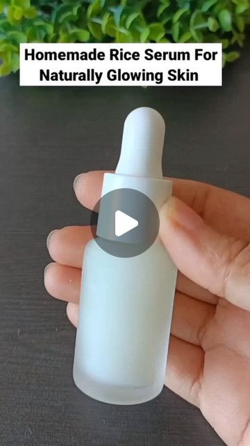 Richa Sharma on Instagram: "Homemade Rice Serum for Naturally Glowing skin||Rice Serum #skin #facecare #beautytips" Rice Water Serum For Skin, Rice Serum For Face, Rice For Face Skin Care, Face Glowing Tips Natural, Rice For Skin, Rice Water For Skin, Face Serum For Glowing Skin, Rice Serum, Serum For Glowing Skin