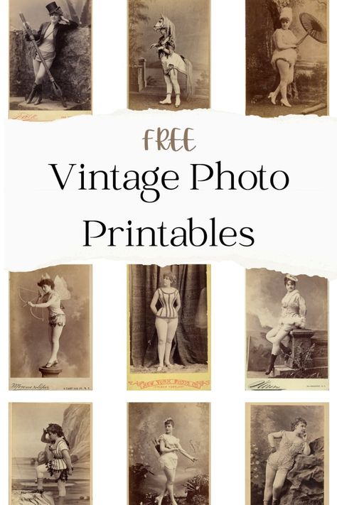 Free Vintage Photos, Free Printable Vintage Photos, Digital Collage Sheets Free Ephemera, Victorian Scrap Printables Free Images, Free Junk Journal Ephemera, Ephemera For Junk Journals, Free Ephemera Printables, Free Collage Printables, Free Vintage Printables Ephemera