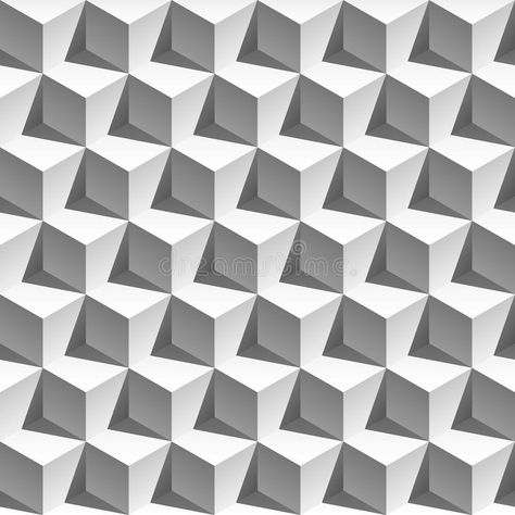 Photo about 3D effect white cubes with shadows modern pattern. Vector. Illustration of graphic, style, shadows - 66388436 3d Cube Pattern, Optical Illusion Quilts, Cube Pattern, Geometric Pattern Art, Geometric Design Art, Optical Illusions Art, Geometry Pattern, Abstract Geometric Art, Pop Art Wallpaper