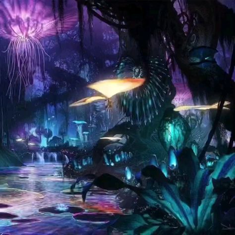 #avatar #avataredits #jakesully #jakeedits #neytiri #neytiriedits Beauty Of Avatar, Pandora Visuals, Magic Jungle, Avatar Theme, Avatar Film, Images Disney, The Legend Of Korra, Avatar 2, Fantasy Worlds