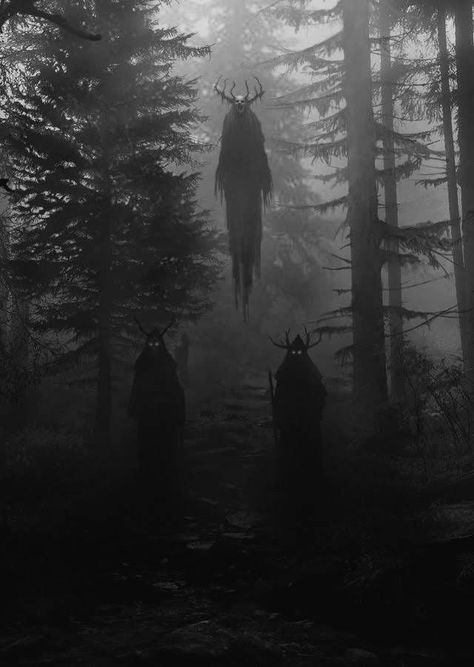 The Wendigo, Arte Occulta, Fotografi Urban, Dark Creatures, Dark Witch, Creepy Pictures, 다크 판타지, Gothic Aesthetic, Arte Obscura