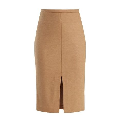 Nanna skirt Max Mara MATCHESFASHION.COM ($290) ❤ liked on Polyvore featuring skirts, camel, leather pencil skirt, camel skirt, leather skirt, beige skirt and real leather pencil skirt Beige Pencil Skirt, Camel Skirts, Long Outfit, Beige Skirt, Winter Skirt Outfit, Striped Skirt Pencil, Diy Skirt, Knee Length Skirt Pencil, Fashion Capsule