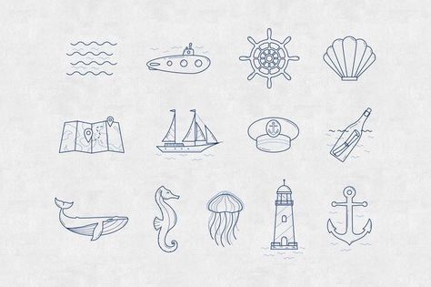 Ocean Themed Finger Tattoos, Finger Tattoos Ocean, Nautical Finger Tattoo, Small Lighthouse Tattoo Simple, Ocean Finger Tattoo, Sea Tattoo Small, Small Seahorse Tattoo, Small Nautical Tattoo, Small Sea Tattoo