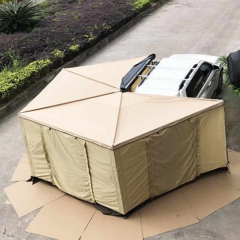 Car Tent Roof Side Awning 270 Degree Arb Awning For Cars With Annex - Buy Car Wing,Awning Cars 2x2.5,Allyminium Case Car Side Awning Product on Alibaba.com Suv Camper, Roof Fan, Car Awnings, Jeep Camping, Roof Siding, Car Tent, Tent Awning, Shelter Tent, Roof Tent