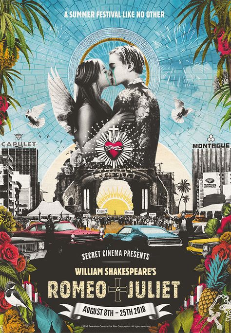 Romeo And Juliet Poster Ideas, Romeo And Juliet 1996 Wallpaper, Baz Luhrmann Romeo And Juliet, Romeo And Juliet Poster, Leonardo Dicaprio Romeo, Romeo Juliet 1996, Juliet 1996, Juliet Movie, Regency Clothing