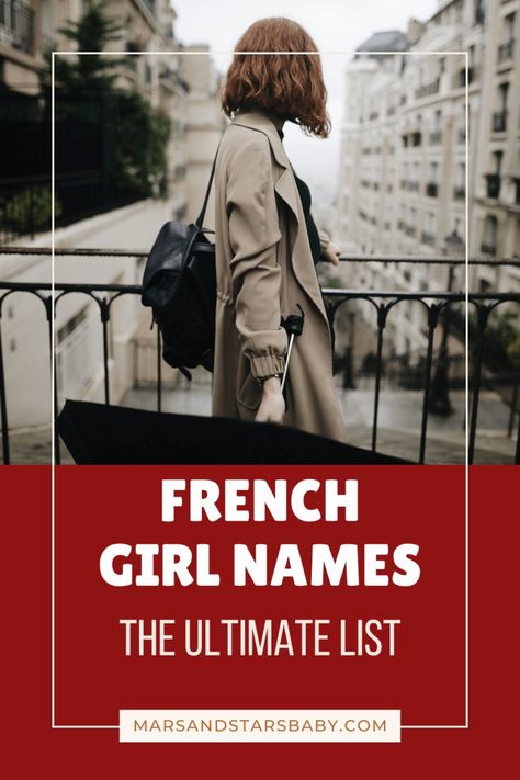 217 French Girl Names - Fascinating and Grounded in Culture French Girl Names With Meaning, French Female Names, Girl Names French, French Girl Names, Free Spirit Girl, Girl Names With Meaning, Ancient Names, French Names, Biblical Names