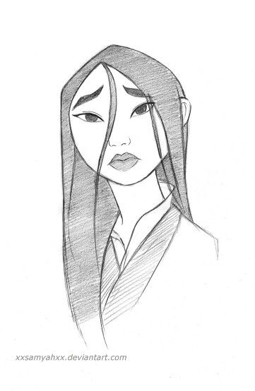 Aah this is beautiful Mulan Ii, A Pencil, Mulan, Pencil Drawing, Avatar, Pencil, Deviantart, Disney, Hair