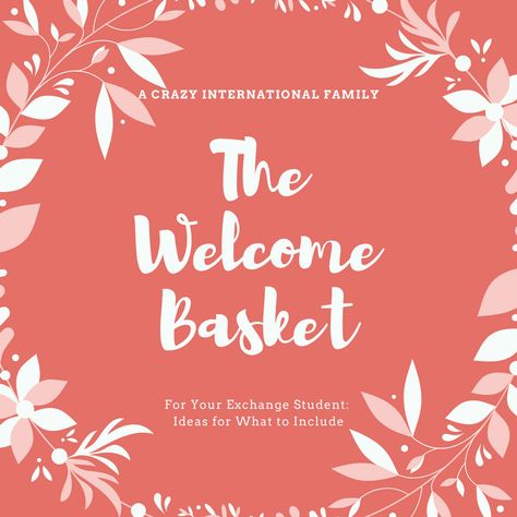 Foreign Exchange Student Welcome Gifts, Welcome Posters For Exchange Students, Welcome Poster Airport Foreign Exchange Student, Welcome Sign For Foreign Exchange Student, Host An Exchange Student, Welcome Signs For Exchange Students, Welcome Basket For Foreign Exchange Student, Exchange Student Bedroom Ideas, French Exchange Student