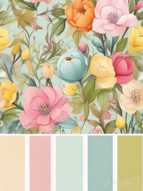 Spring palette, palette, palette spring armocromia, palette spring bright, palette spring warm, palette spring soft, palette spring wedding, palette spring summer 2024, summer Wedding Palette Spring, Spring Wedding Palette, Make Your House Look Expensive, Palette Spring, Design A House, March Colors, Spring Bright, Spring Palette, Spring Nail Designs