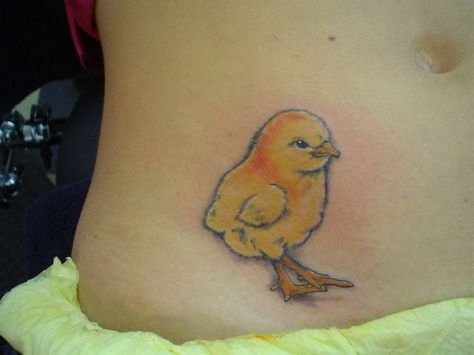 Baby Chick Tattoo, Chicken Tattoo Ideas, Chick Tattoo, Wine Tattoo, Chicken Tattoo, Black Bird Tattoo, Baby Chicken, K Tattoo, Eagle Tattoos