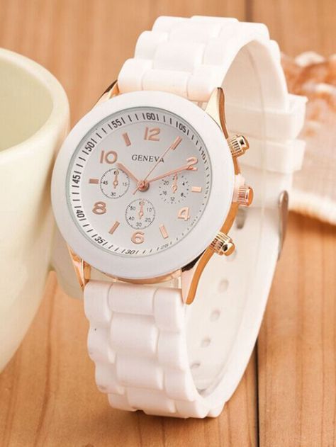 Casual Collar  Zinc Alloy  Wrist Watches Embellished   Women's Watches Casual Watches Women, मेहंदी डिजाइन, Women's Dress Watches, Fancy Watches, Rhinestone Watches, Couple Watch, White Watch, Stylish Watches, Casual Watches