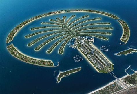 Architects: Helman Hurley Charvat Peacock (an American architectural firm). The Palm Jumeirah is one of the many reasons why Dubai is an architect’s dream. The fact that the island is man-made, makes me believe we can do even greater things with the landscape we possess. Palm Island Dubai, Iron Shots, Dubai Islands, Signs Youre In Love, Palm Tree Island, Artificial Island, Man Made Island, Dubai Tour, Palm Island