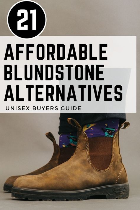 Want the Blundstone boot look but don't fancy the high price tag? Here is a unisex guide to the best affordable Blundstone alternatives. Blundstone Women Outfit Dressy, How To Wear Blundstone Boots, Blundstone Styling, Outfits With Blundstone Boots, Blundstones Outfit, How To Style Blundstone Boots, Blundstone Boots Outfit, Styling Blundstone Boots, Blundstone Women Outfit