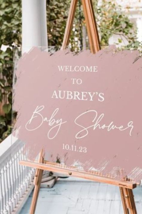 Baby Shower Cricut Welcome Sign, Baby Shower Sign Foil, Acrylic Baby Shower Sign, Gold Baby Shower Decorations, Sprinkle Baby Shower, Gender Reveal Decorations, Baby Shower Sign, Bloom Baby, Birthday Centerpieces