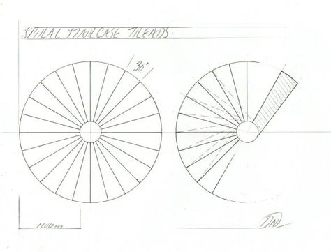 spiral staircase plan Staircase Plan, Spiral Staircase Dimensions, Spiral Staircase Plan, Cardboard Dollhouse, 3d Templates, Diy Staircase, Set Design Theatre, Making A Model, Dollhouse Miniatures Diy